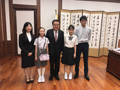 8月 韓国母国訪問の様子